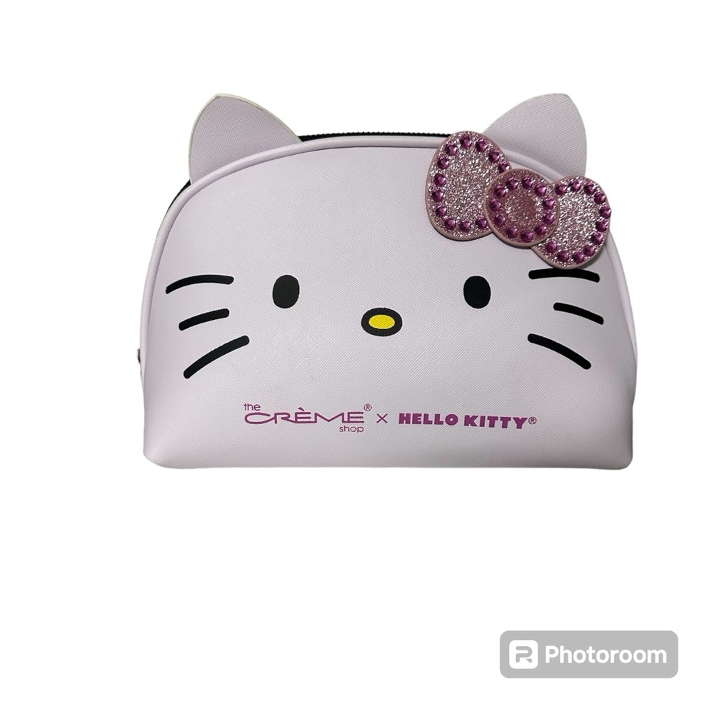 the creme shop‎ x hello kitty cosmetics bag